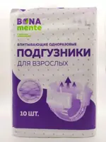 Bona Mente! Подгузники для взрослых, Large L, 10 шт. фото