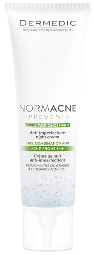 Дермедик Normacne ночной крем против несовершенств, крем, 40 мл, 1 шт. фото