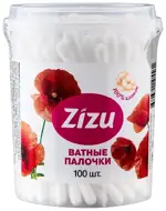 Зизу Ватные палочки, 100 шт. фото
