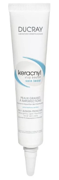 Ducray Keracnyl  Корректор для проблемной кожи, крем для лица, 10 мл, 1 шт. фото