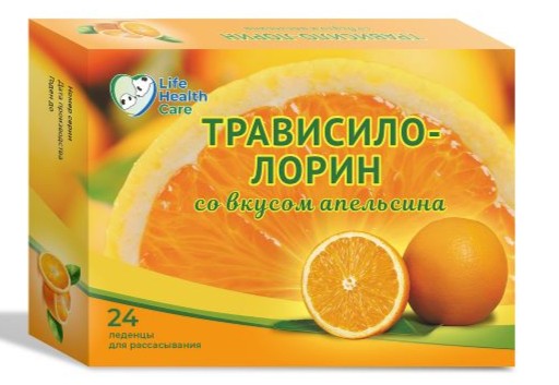 Трависило-лорин, леденцы, 24 шт, апельсин фото