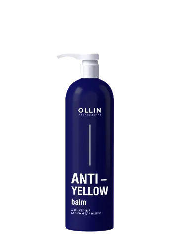 Ollin anti-yellow бальзам для волос антижелтый, бальзам, 500 мл, 1 шт. фото