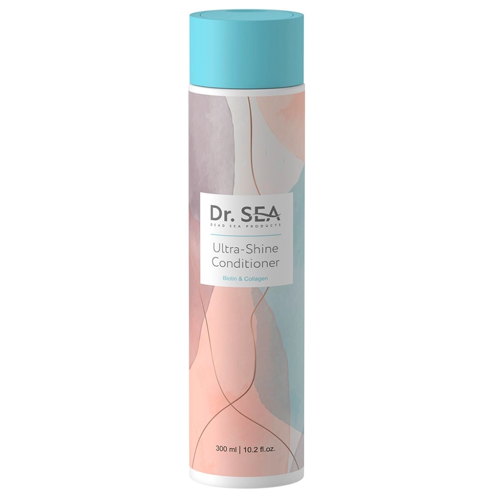 Dr. Sea кондиционер для ультраблеска с биотином и коллагеном, кондиционер, 300 мл, 1 шт. фото