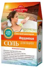 Мировые рецепты красоты Соль для ванн Иорданская, соль для ванн, 500 г, 1 шт, омолаживающая фото
