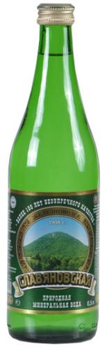 Славяновская Минеральная вода элита, 0.5 л, 1 шт, в стеклянной бутылке фото