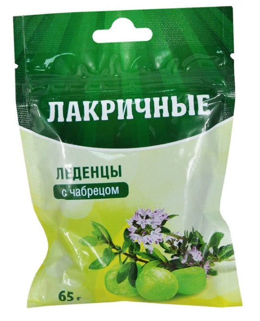 Леденцы лакричные, леденцы, 20 шт, чабрец фото