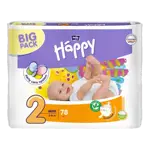 Bella Baby Happy Mini Подгузники детские, р. 2, 78 шт, 3-6кг фото