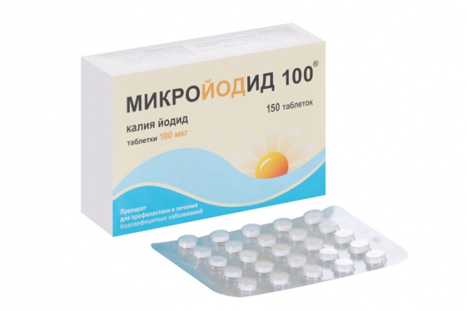 Микройодид, 100 мкг, таблетки, 150 шт. фото