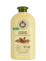 Рецепты бабушки Агафьи Шампунь яичный, шампунь, 500 мл, 1 шт, восстановление и питание фото