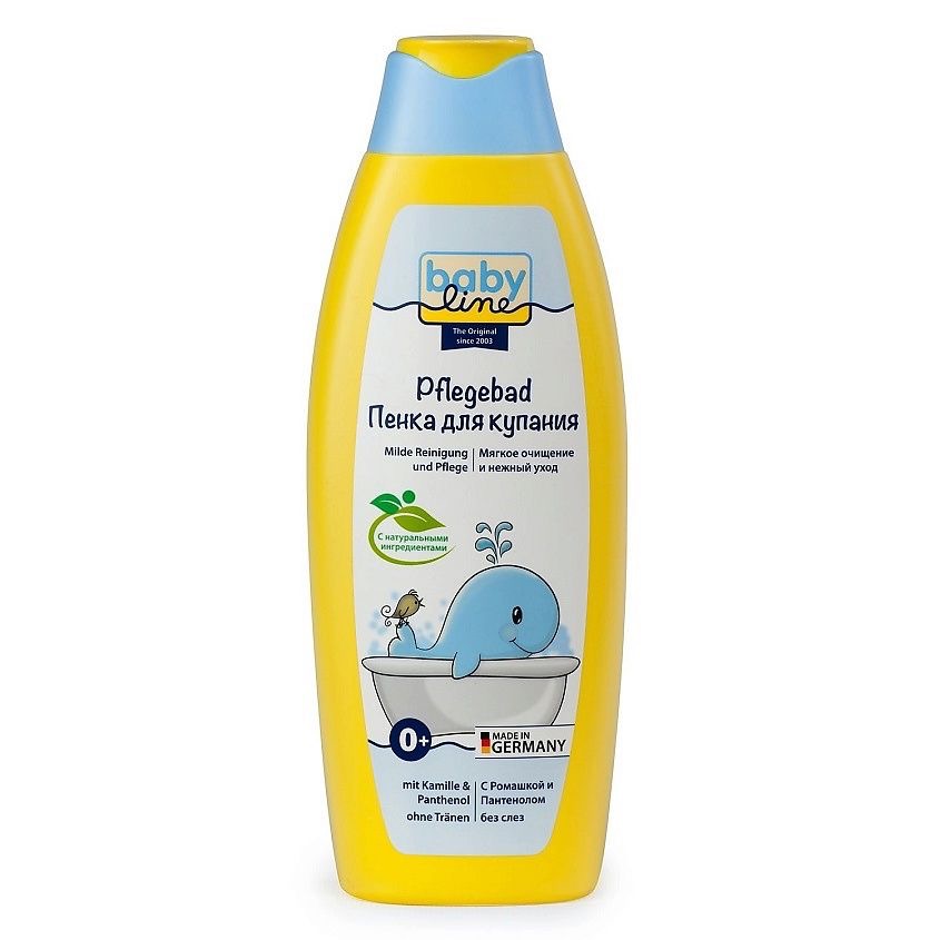 Babyline пенка для купания, пена, 500 мл, 1 шт. фото