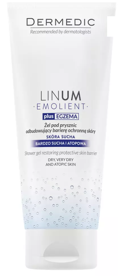 Дермедик Emolient Linum, гель, 200мл, 1 шт, очищающий эффект фото