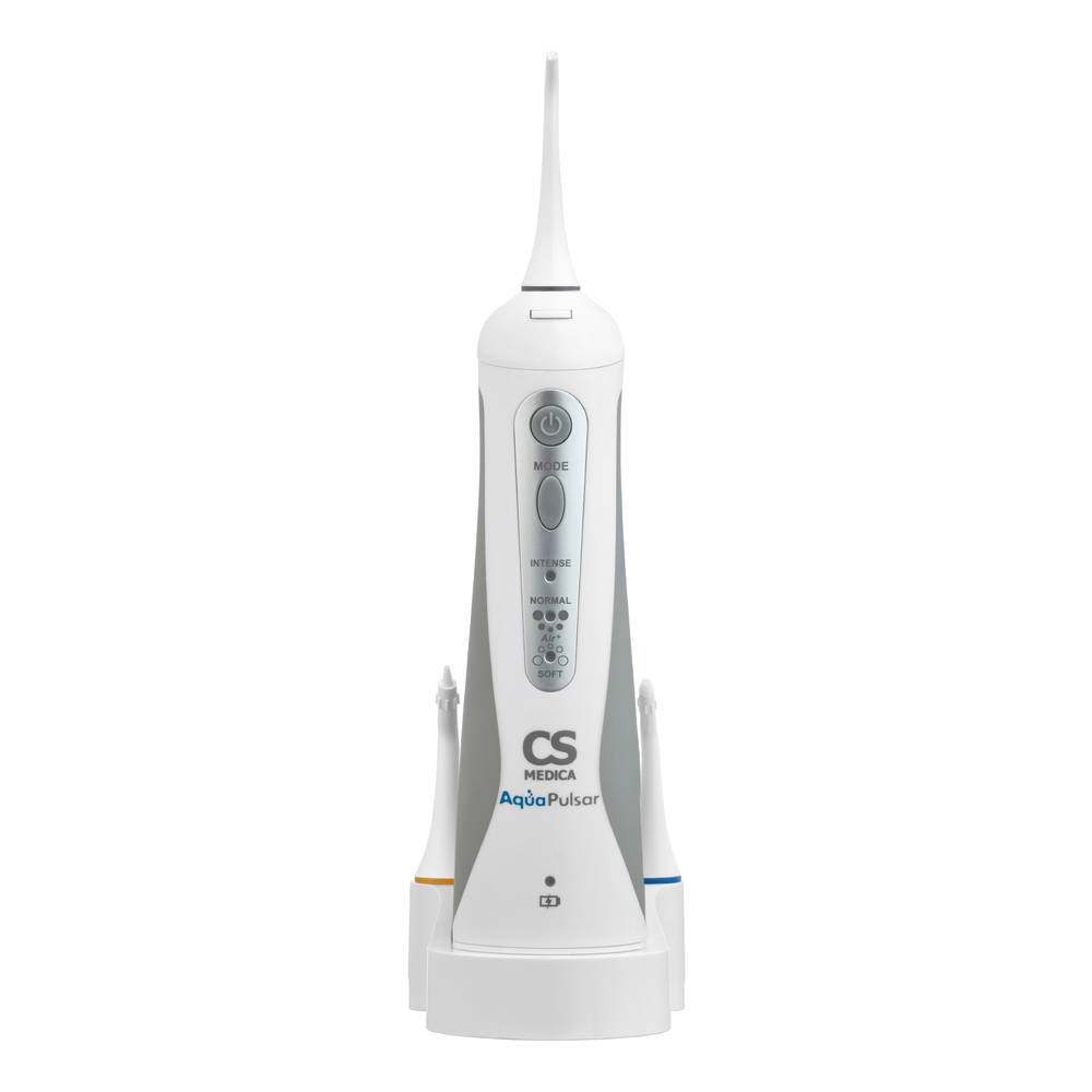 CS Medica AquaPulsar Ирригатор для полости рта  CS-3, 130 мл, 1 шт, 4 насадки фото