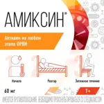 Амиксин, 60 мг, таблетки, покрытые пленочной оболочкой, 10 шт. фото 4