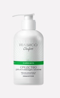 Hasico Мыло жидкое для интимной гигиены, мыло жидкое, 250 мл, 1 шт, с экстрактом алоэ вера фото