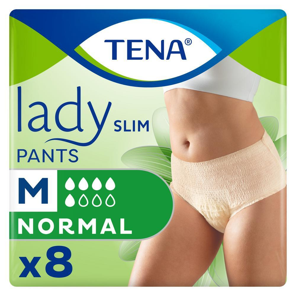 Tena Lady Slim Pants Normal Впитывающие трусы для женщин, Medium M, трусы урологические, 8 шт. фото