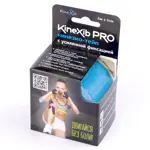 Kinexib Pro Бинт кинезио-тейп с усиленной фиксацией, 5 см х 500 см, 1 шт, синего цвета фото