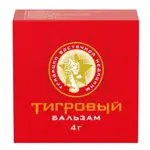 Тигровый бальзам, бальзам для наружного применения, 4 г, 1 шт. фото