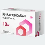 Ривароксабан Фармасинтез, 10 мг, таблетки, покрытые пленочной оболочкой, 30 шт. фото