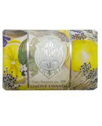 La Florentina Мыло туалетное, мыло твердое, 200 г, 1 шт, лимон + лаванда фото
