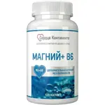 Сердце Континента Магний + B6, капсулы, 120 шт. фото