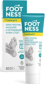 Footness Крем против мозолей и огрубевшей кожи стоп, крем, 30 мл, 1 шт. фото