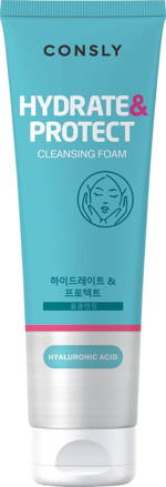 Consly Пенка для умывания увлажняющая с гиалуроновой кислотой, пенка для лица, 120 мл, 1 шт. фото