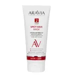 Aravia Laboratories Spicy hair mask Маска-активатор для роста волос с кайенским перцем и маслом усьмы, маска для волос, 200 мл, 1 шт. фото