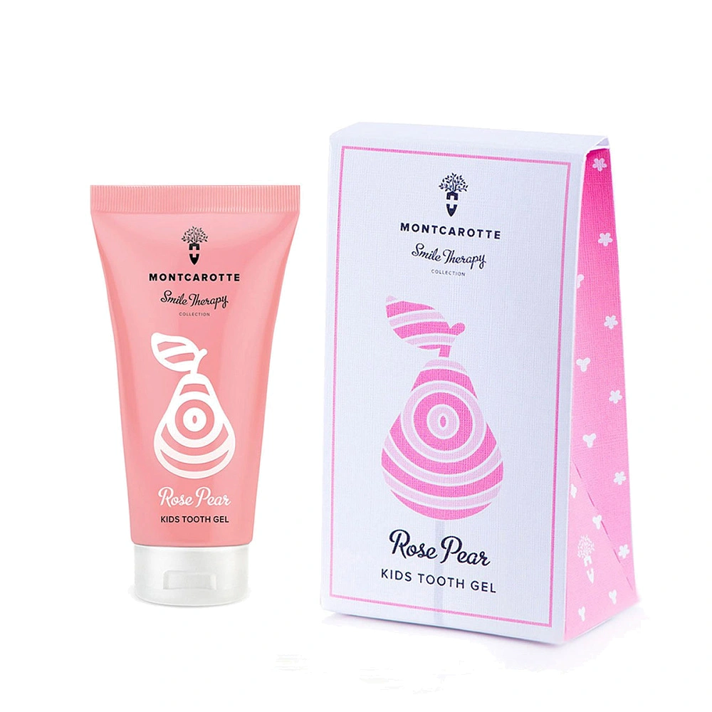 Montcarotte Паста-гель зубная, паста-гель, 30 мл, 1 шт, розовая груша фото