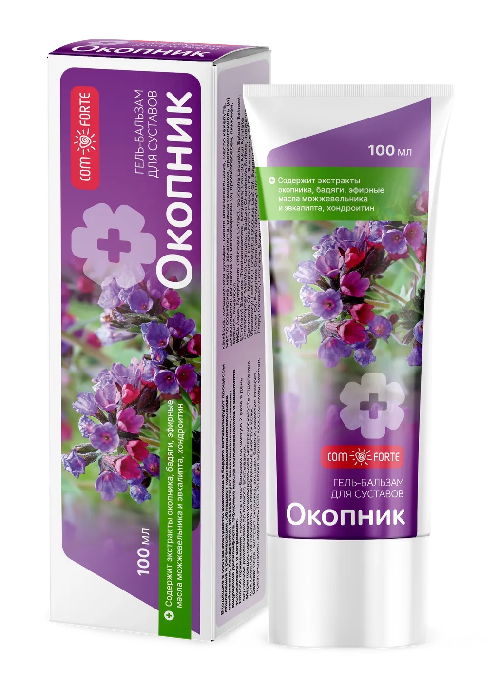 ComForte Окопник, гель-бальзам, 100 мл, 1 шт. фото