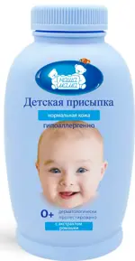 Наша Мама, присыпка для детей, 100 г, 1 шт, с экстрактом ромашки фото 
