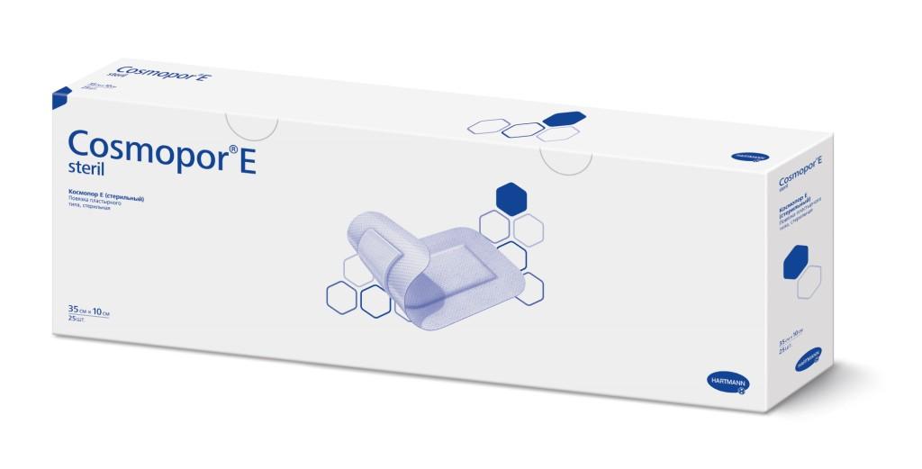 Cosmopor Е Повязка послеоперационная стерильная, 10 см х 35 см, повязка стерильная, 25 шт. фото