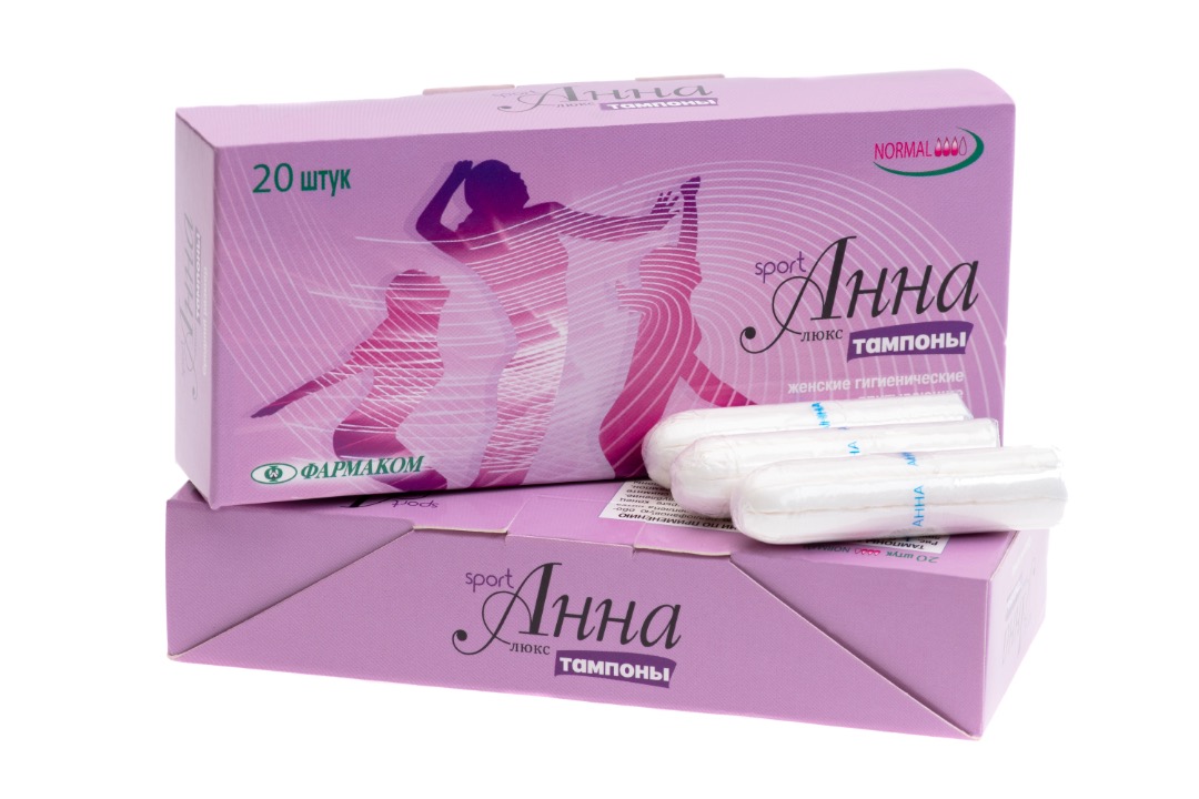 Анна Люкс Спорт, тампоны женские гигиенические, 20 шт, средний размер фото