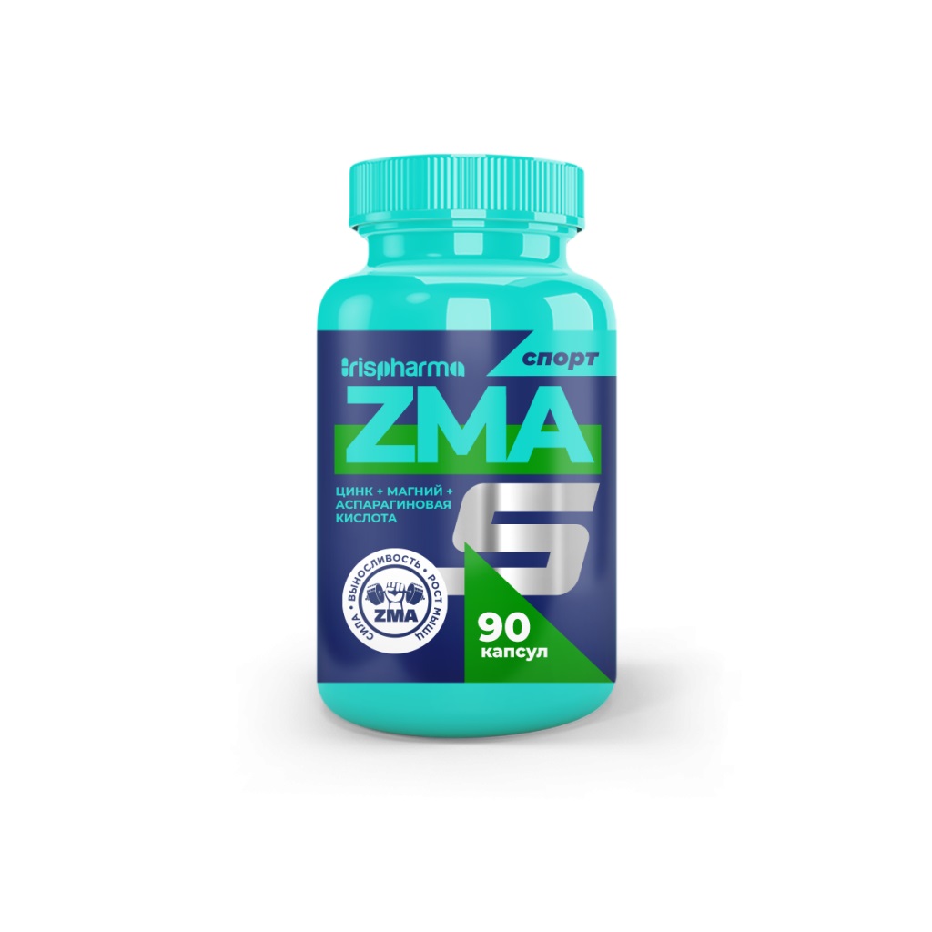 Ирисфарма Спорт ZMA, капсулы, 90 шт. фото