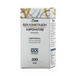 Беклометазон-аэронатив, 100 мкг/доза, аэрозоль для ингаляций дозированный, 1 шт, 200 доз фото