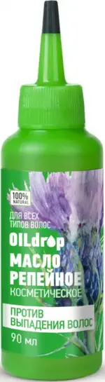 OILdrop Репейное масло, масло для волос и тела, 90 мл, 1 шт. фото