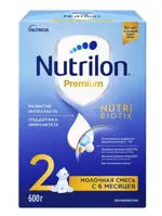 Nutrilon 2 Premium смесь молочная, смесь молочная сухая, 600 г, 1 шт. фото
