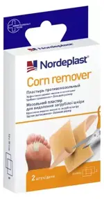 Nordeplast Corn remover Пластырь мозольный, 5 см х 7 см, лейкопластырь, 2 шт. фото