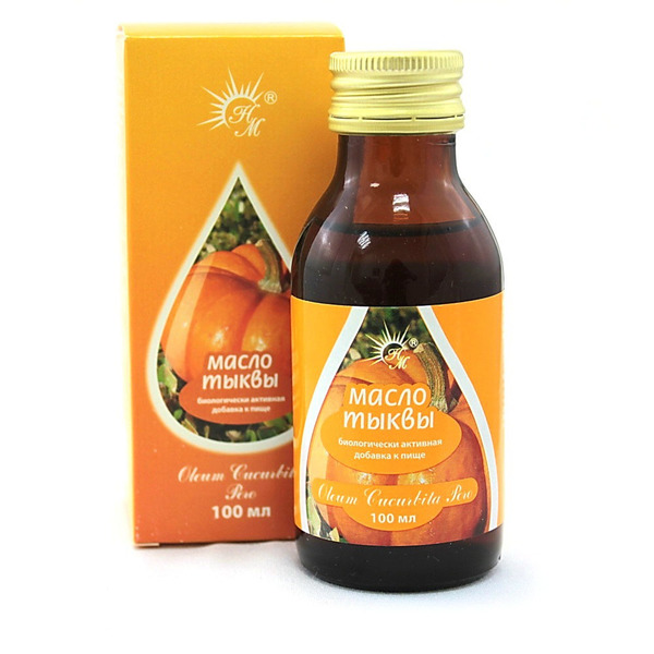 Масло семян тыквы, масло для приема внутрь, 100 мл, 1 шт. фото