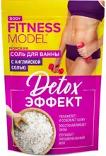 FitoКосметик fitness model body Соль detox-эффект, соль для ванн, 500 г, 1 шт. фото