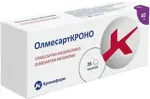 ОлмесартКРОНО, 40 мг, таблетки, покрытые пленочной оболочкой, 28 шт. фото