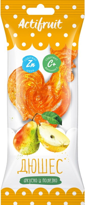 Актифрут Леденцовая карамель Петушок, леденцы, 17 г, 1 шт, дюшес фото