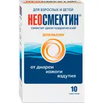 Неосмектин, 3 г, порошок для приготовления суспензии для приема внутрь, 3.76 г, 10 шт, апельсин фото