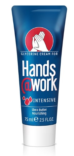 Hands@work intensive крем глицериновый для рук, крем для рук, 75 мл, 1 шт, для потрескавшейся кожи рук фото