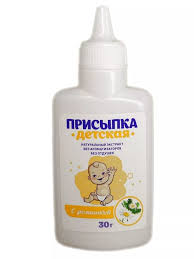 Присыпка детская с ромашкой, присыпка для детей, 30 г, 1 шт. фото