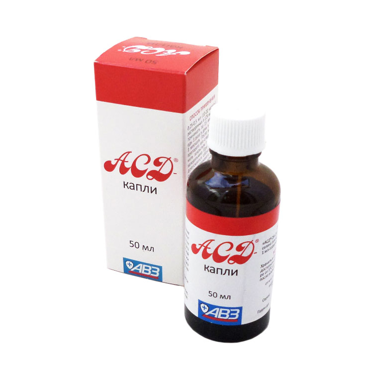 АСД-капли, жидкость, 50 мл, 1 шт. фото