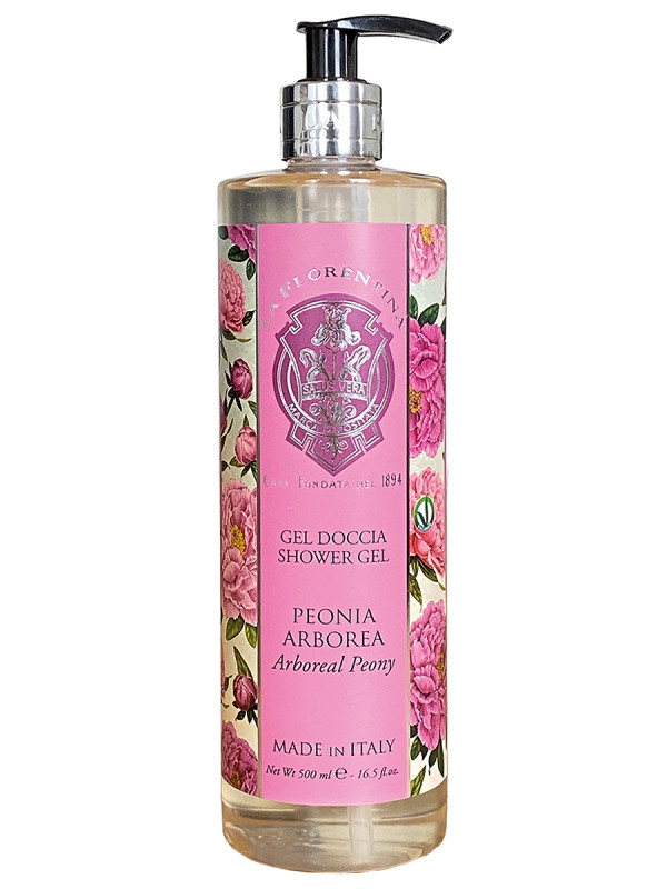 La Florentina Гель для душа, гель для душа, 500 мл, 1 шт, изысканный пион фото