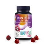 Livs Железо плюс для детей, мармеладные пастилки, 60 шт, фрукты + ягоды фото