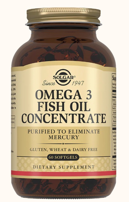 Solgar Концентрат рыбьего жира Омега-3, капсулы, 60 шт. фото