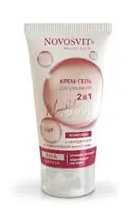 Novosvit Крем-гель для умывания 2в1 с миндальной и олеаноловой кислотами, крем-гель, 130 мл, 1 шт, для лица фото