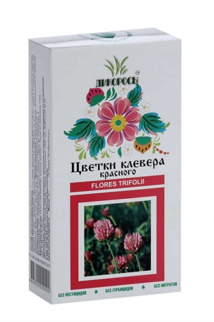 Клевера красного цветки Дикоросы, цветки измельченные, 35 г, 1 шт. фото